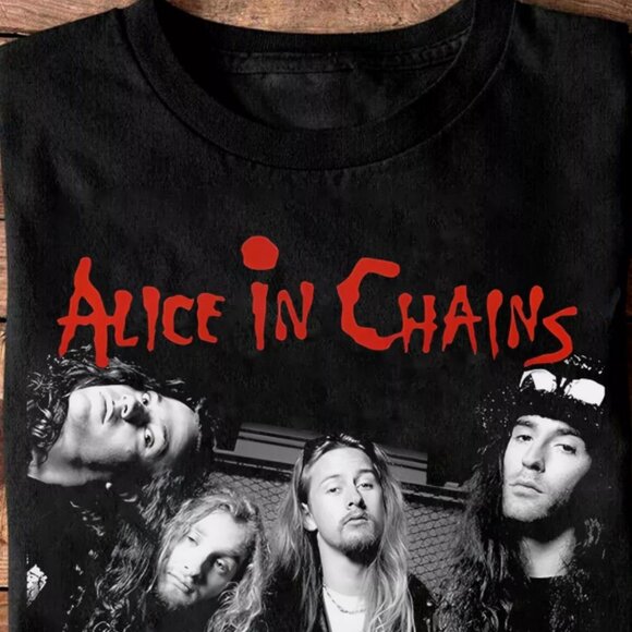 Classic Alice In Chains Band Shirt New Popular Men Women Tee Shirt - Picture 3 of 3